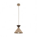Lampa wisząca stożek Matteo 20cm sabia / brąz TK Lighting