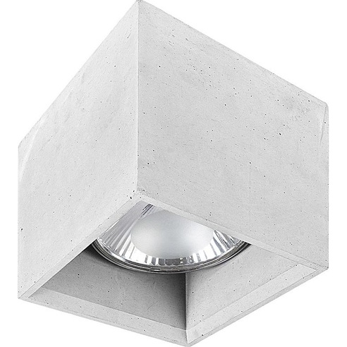 Lampa Spot betonowa Bold 14 Beton Nowodvorski do przedpokoju i kuchni.