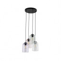 Lampa wisząca szklana Molly IV 38cm zielona TK Lighting