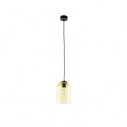 Lampa wisząca szklana Molly 14cm żółta TK Lighting