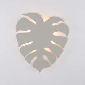 Kinkiet ścienny dekoracyjny Monstera 49cm beżowy TK Lighting