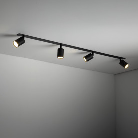 Reflektor sufitowy 4 punktowy podtynkowy Nex czarny TK Lighting