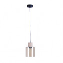 Lampa wisząca szklana Orson 13cm bursztynowa TK Lighting