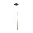 Lampa glamour wiszące tuby Piano III 20cm złota TK Lighting