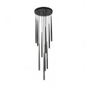 Lampa wiszące tuby Piano X 35cm czarna TK Lighting
