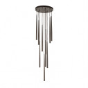 Lampa wiszące tuby Piano X 35cm brązowa TK Lighting