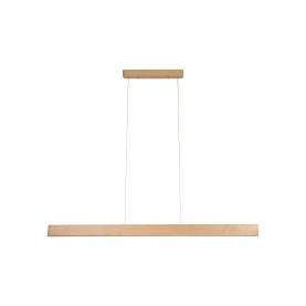 Lampa drewniana podłużna Prima LED 150cm dąb TK Lighting