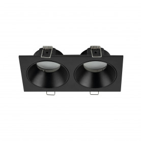 Lampa podtynkowa spot Prisma Duo 17x8,5cm czarna TK Lighting
