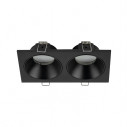 Lampa podtynkowa spot Prisma Duo 17x8,5cm czarna TK Lighting