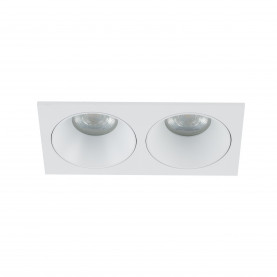 Lampa podtynkowa spot Prisma Duo 17x8,5cm biała TK Lighting