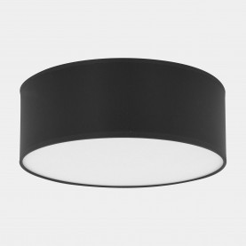 Plafon okrągły z abażurem Rondo 45cm czarny TK Lighting