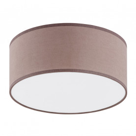 Plafon okrągły z abażurem Rondo 30cm cappucino TK Lighting
