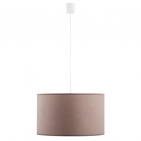 Lampa wisząca z abażurem Rondo 50cm cappucino TK Lighting