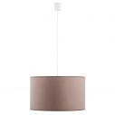 Lampa wisząca z abażurem Rondo 50cm cappucino TK Lighting