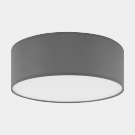 Plafon okrągły z abażurem Rondo 45cm grafitowy TK Lighting