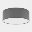 Plafon okrągły z abażurem Rondo 45cm grafitowy TK Lighting