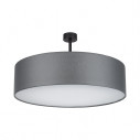 Plafon sufitowy z abażurem Rondo II 60cm grafitowy TK Lighting