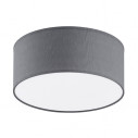 Plafon okrągły z abażurem Rondo 30cm szary TK Lighting