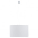 Lampa wisząca z abażurem Rondo 30cm biała TK Lighting