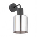 Kinkiet szklany Sierra grafit lustrzany / czarny TK Lighting