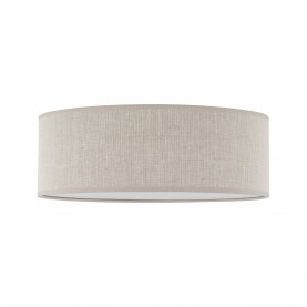 Plafon okrągły z abażurem Nicola 38cm len TK Lighting