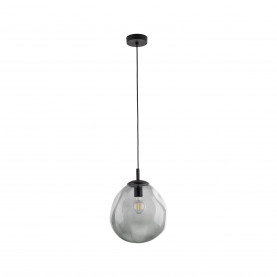 Lampa wisząca szklana nowoczesna Sol 25cm grafitowa TK Lighting