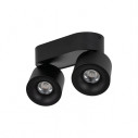 Reflektor podwójny regulowany Spark LED 3000/4000/6000K CCT czarny TK Lighting
