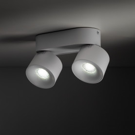 Reflektor podwójny regulowany Spark LED 3000/4000/6000K CCT biały TK Lighting