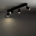 Reflektor sufitowy 4 punktowy Top 83cm czarny TK Lighting
