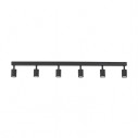 Reflektor sufitowy 6 punktowy Top 127cm czarny TK Lighting