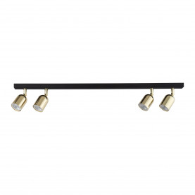 Reflektor sufitowy 4 punktowy Top Gold 88cm złoty TK Lighting