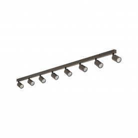 Reflektor sufitowy 8 punktowy Top brązowy TK Lighting