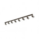 Reflektor sufitowy 8 punktowy Top brązowy TK Lighting