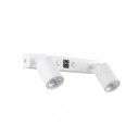 Kinkiet podwójny z usb Top biały TK Lighting