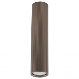 Lampa spot tuba ryflowana Tune 5,5cm H24cm brązowa TK Lighting