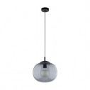 Lampa wisząca szklana Vibe 30cm grafitowa TK Lighting