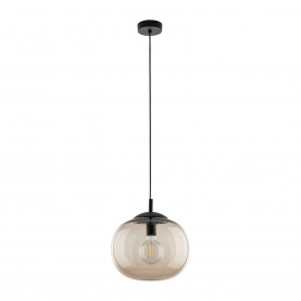 Lampa wisząca szklana Vibe 25cm topaz TK Lighting