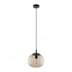 Lampa wisząca szklana Vibe 30cm topaz TK Lighting