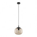 Lampa wisząca szklana Vibe 30cm topaz TK Lighting
