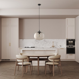 Lampa wisząca szklana Vibe 35cm topaz TK Lighting 2