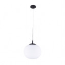 Lampa wisząca szklana Vibe 35cm biała TK Lighting