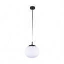 Lampa wisząca szklana Vibe 25cm biała TK Lighting