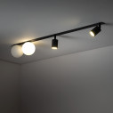 Reflektor sufitowy podtynkowy Vox IV biało-czarny TK Lighting