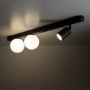 Reflektor sufitowy 3 punktowy Vox biało-czarny TK Lighting