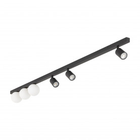 Reflektor sufitowy 6 punktowy Vox biało-czarny TK Lighting