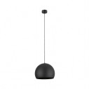 Lampa wisząca kula metalowa Zoe 27cm czarna TK Lighting