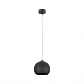Lampa wisząca kula metalowa Zoe 17cm czarna TK Lighting
