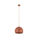 Lampa wisząca kula metalowa Zoe 27cm ceglana TK Lighting