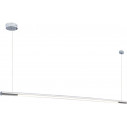 Lampa wisząca podłużna liniowa ściemniana Organic LED 150cm chrom MaxLight