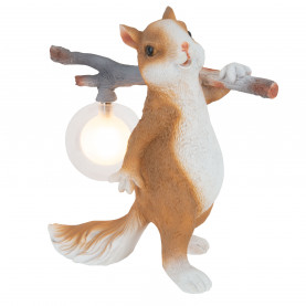 Lampa dla dzieci wiewiórka Verka ruda Yaskr